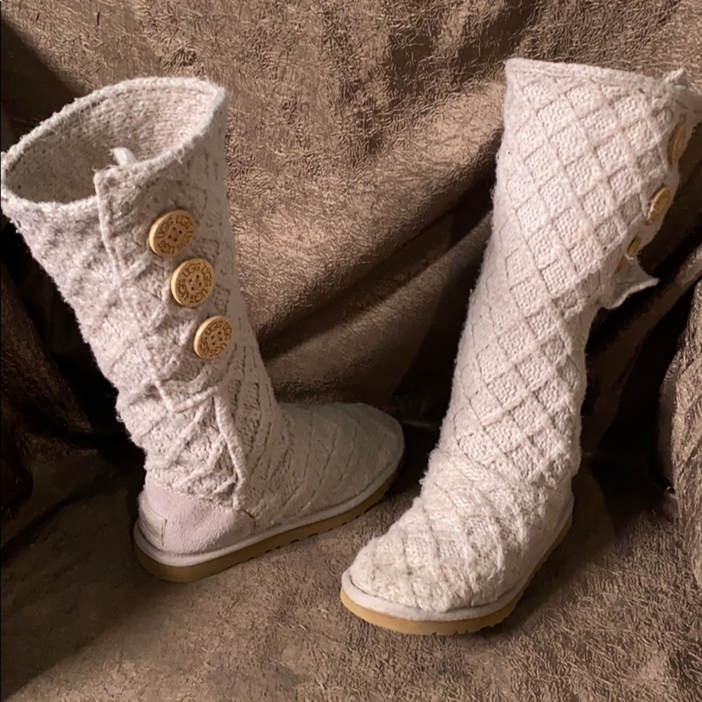 UGG cardy knit boots